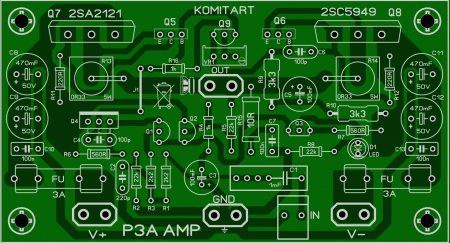 P3A Amplifier KOMITART LAY6 FOTO