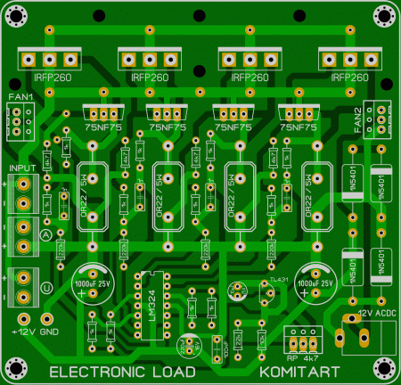 ELECTRONIC  LOAD KOMITART LAY6 FOTO