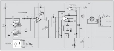 TDA2030 Guitar AMP Schematic