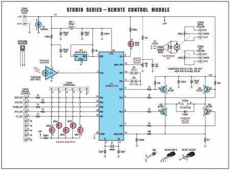 Studio Series Remote Control Schematic