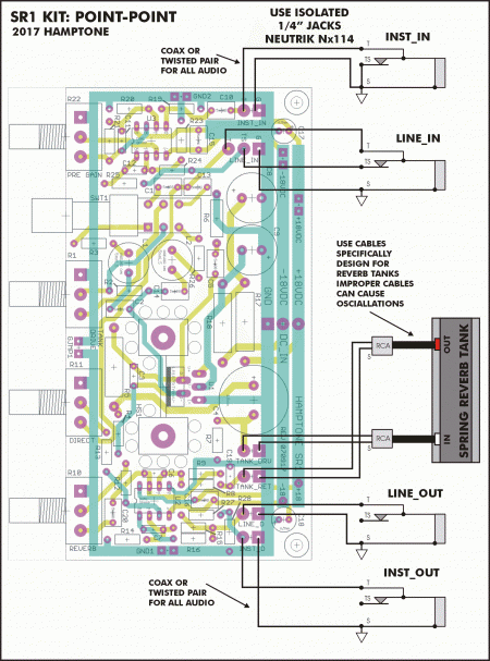 Spring Reverb SR1 KIT P P-01