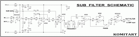 SUB FILTER SCHEMATIC