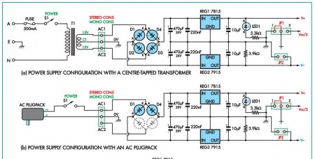 PSU for 7-band STEREO Equaliser