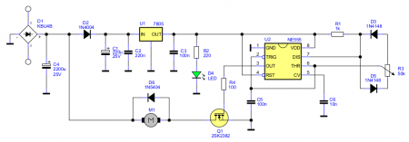 DC Motor Speed Control ver1 schematic