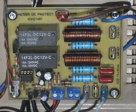 NE555 DC Protect with Zobel Filter Photo