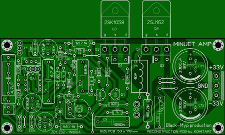 Minuet Amplifier _ KOMITART LAY6 FOTO