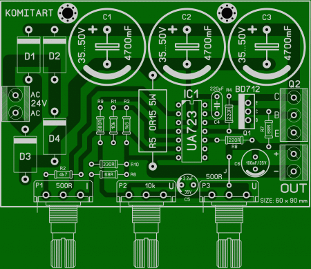 REG PSU UA723 KOMITART LAY6 FOTO