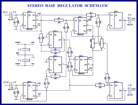 STEREO  BASE  REGULATOR Schematic