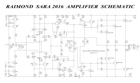 RAIMOND SARA-2016 AMPLIFIER schematic ver 1