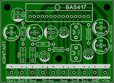 BA5417 Amplifier KOMITART LAY6 FOTO