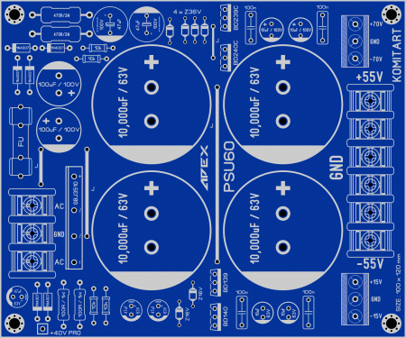 APEX PSU60 Komitart LAY6 FOTO