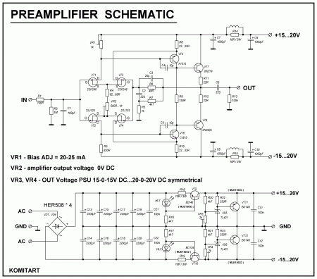 JC-2 preamplifier schematic