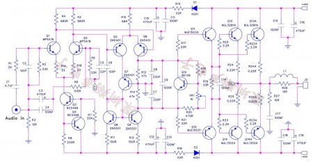 SYM5-3 amplifier schematic