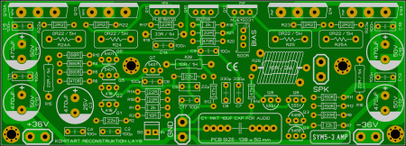 SYM5-3 amplifier version 1 komitart LAY6 foto