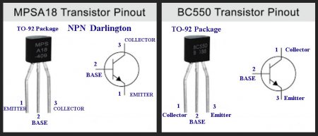 MPSA18 to BC550C