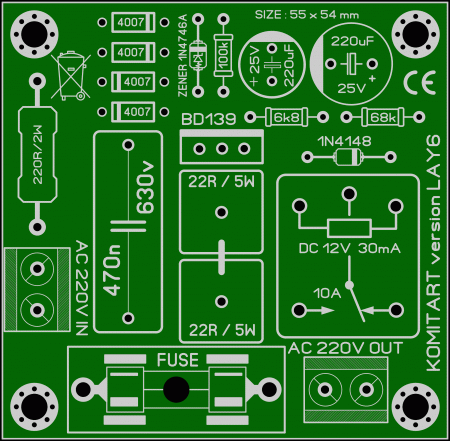 Soft-Start system for transformer Komitart LAY6 foto