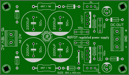 Muffsy Dual Power Supply Komitart LAY6 photo