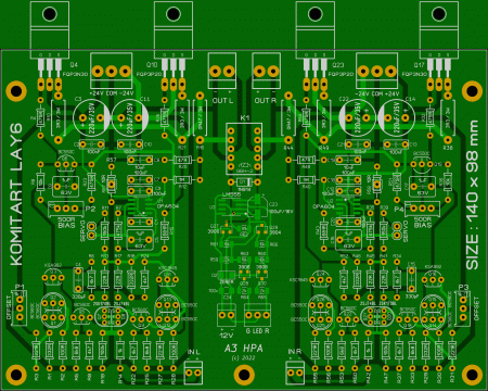 A3 preamplifier Komitart LAY6 foto