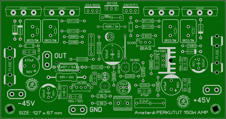 Anistardi Perkutut 150W AMP ver 1 Komitart LAY6 photo