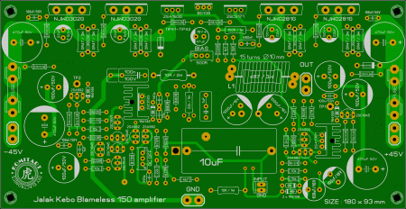 Blameless 150 AKA Jalak Kebo amplifier komitart LAY6 photo