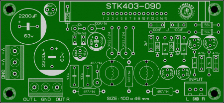 STK403-090 Amp komitart LAY6 photo
