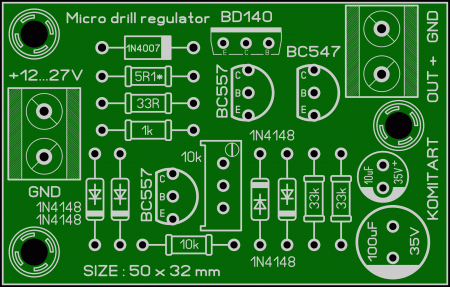 Micro drill speed controller KOMITART LAY6 photo