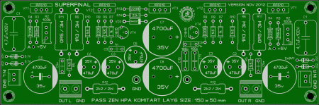 Pass ZEN superfinal HP Amplifier komitart LAY6 photo