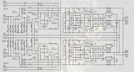 LYNX04A MM RIAA preamp schematic