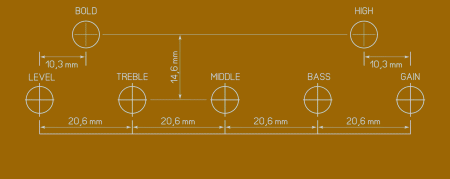 Red Alert guitar tube preamplifier   