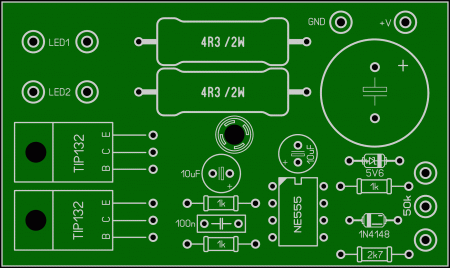 LED STROB LAY6 PHOTO