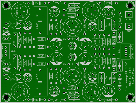 Phono preamp JBL SG520 by VS music KOMITART LAY6 photo