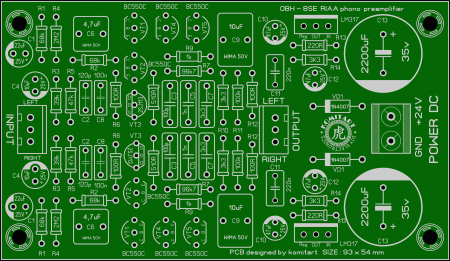 Alex Nikitin RIAA preamplifier komitart LAY6 photo