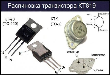 KT819 Pinout