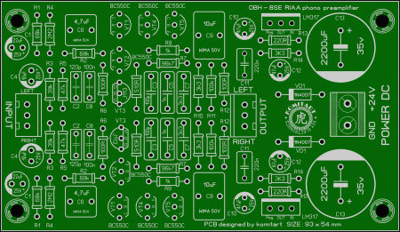 Alex Nikitin RIAA preamplifier komitart LAY6 photo